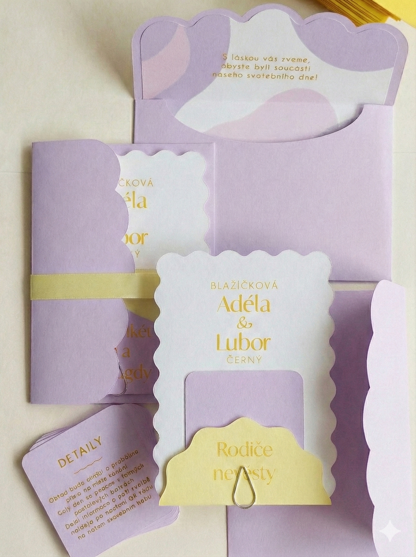 Pozvánkový set - Cloud nine